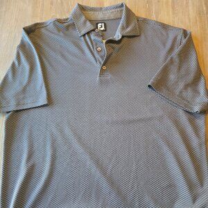 FootJoy grey large birdseye golf shirt XXL